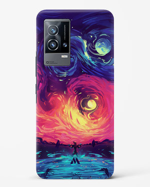 Starry Night Sun Hard Case Phone Cover (Vivo)