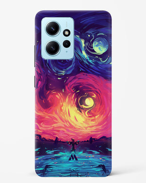 Starry Night Sun Hard Case Phone Cover (Xiaomi)