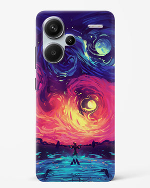 Starry Night Sun Hard Case Phone Cover (Xiaomi)