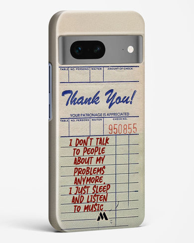 Dont Talk to People Hard Case Phone Cover (Google)