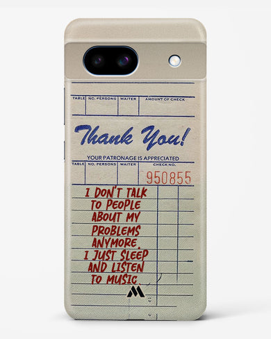 Dont Talk to People Hard Case Phone Cover (Google)