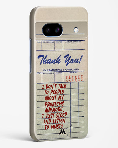 Dont Talk to People Hard Case Phone Cover (Google)