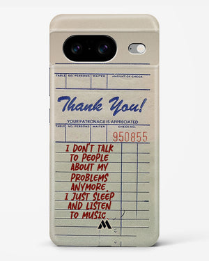 Dont Talk to People Hard Case Phone Cover (Google)