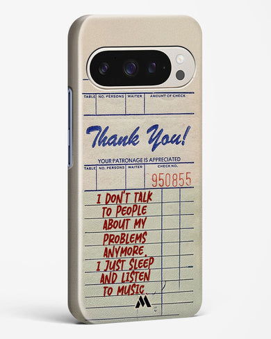 Dont Talk to People Hard Case Phone Cover (Google)