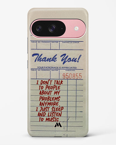 Dont Talk to People Hard Case Phone Cover (Google)