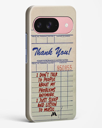 Dont Talk to People Hard Case Phone Cover (Google)