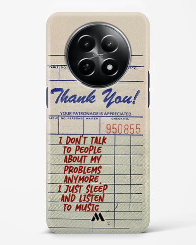 Dont Talk to People Hard Case Phone Cover (Realme)