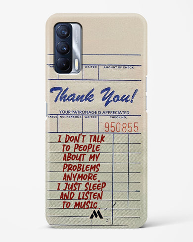 Dont Talk to People Hard Case Phone Cover (Realme)