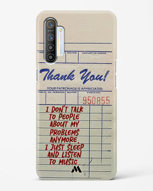 Dont Talk to People Hard Case Phone Cover (Realme)