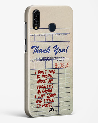 Dont Talk to People Hard Case Phone Cover (Samsung)