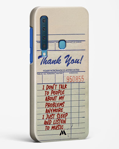 Dont Talk to People Hard Case Phone Cover (Samsung)