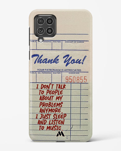 Dont Talk to People Hard Case Phone Cover (Samsung)