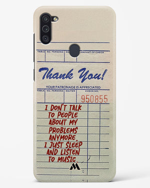 Dont Talk to People Hard Case Phone Cover (Samsung)