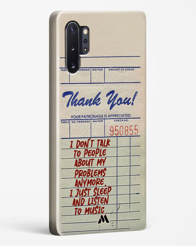 Dont Talk to People Hard Case Phone Cover (Samsung)