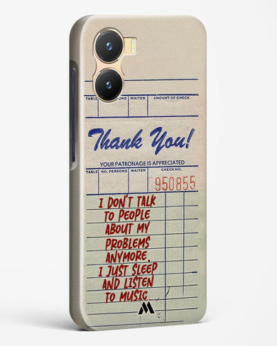 Dont Talk to People Hard Case Phone Cover (Vivo)