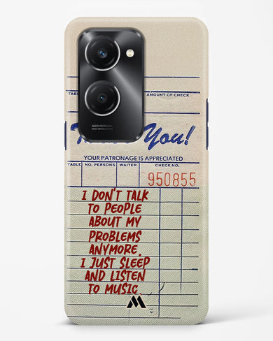 Dont Talk to People Hard Case Phone Cover (Vivo)