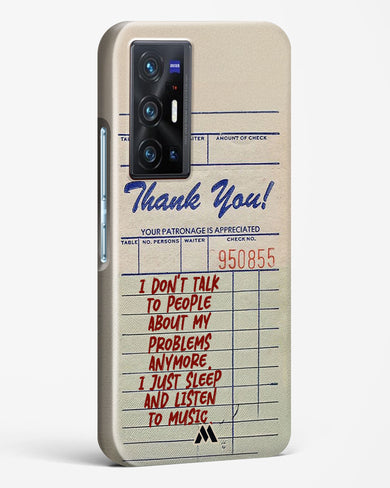 Dont Talk to People Hard Case Phone Cover (Vivo)