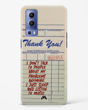 Dont Talk to People Hard Case Phone Cover (Vivo)