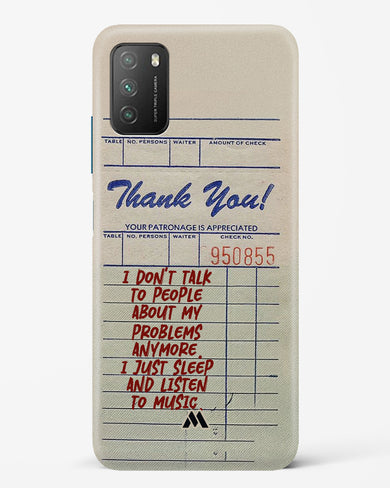 Dont Talk to People Hard Case Phone Cover (Xiaomi)