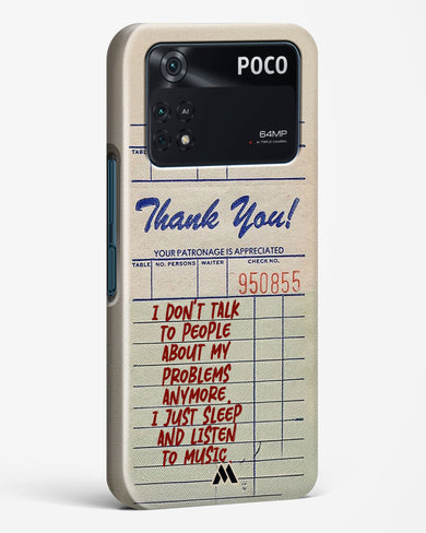 Dont Talk to People Hard Case Phone Cover (Xiaomi)