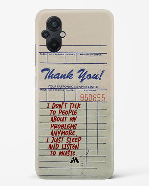 Dont Talk to People Hard Case Phone Cover (Xiaomi)