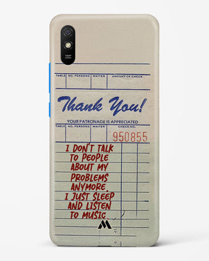 Dont Talk to People Hard Case Phone Cover (Xiaomi)