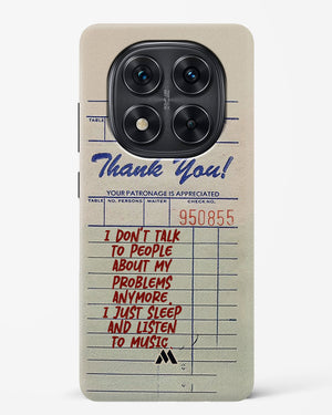 Dont Talk to People Hard Case Phone Cover (Xiaomi)