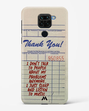 Dont Talk to People Hard Case Phone Cover (Xiaomi)