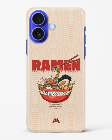 Ramen Lover Hard Case Phone Cover (Apple)