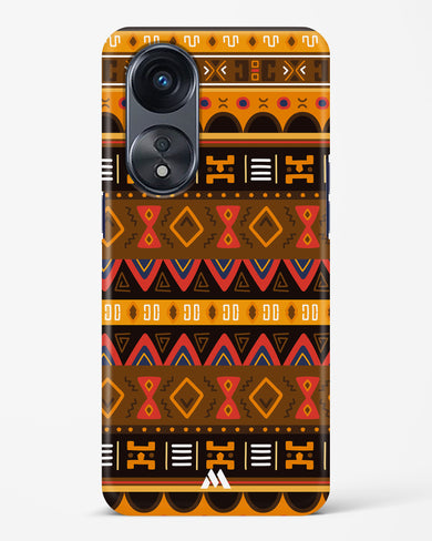 Aztec Array Hard Case Phone Cover (Oppo)