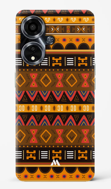 Aztec Array Hard Case Phone Cover (Oppo)