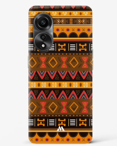 Aztec Array Hard Case Phone Cover (Oppo)