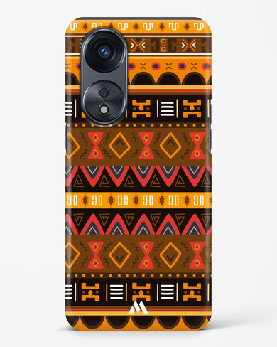 Aztec Array Hard Case Phone Cover (Oppo)