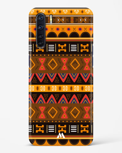 Aztec Array Hard Case Phone Cover (Oppo)