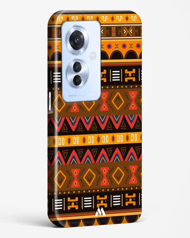 Aztec Array Hard Case Phone Cover (Oppo)