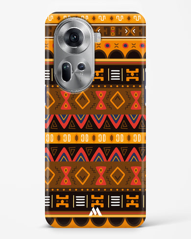 Aztec Array Hard Case Phone Cover (Oppo)