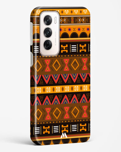 Aztec Array Hard Case Phone Cover (Oppo)