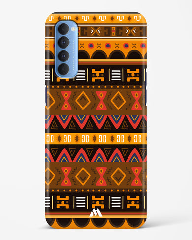 Aztec Array Hard Case Phone Cover (Oppo)