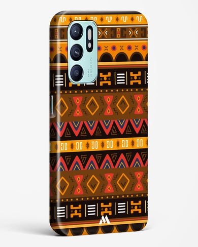 Aztec Array Hard Case Phone Cover (Oppo)