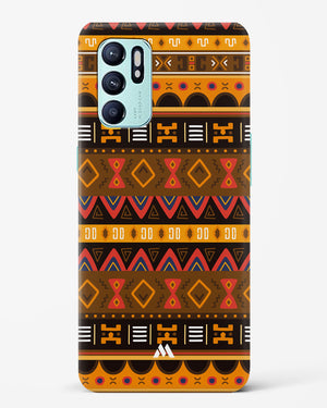 Aztec Array Hard Case Phone Cover (Oppo)