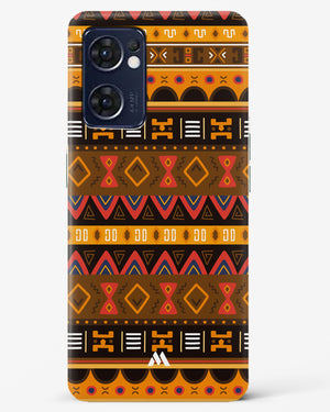 Aztec Array Hard Case Phone Cover (Oppo)