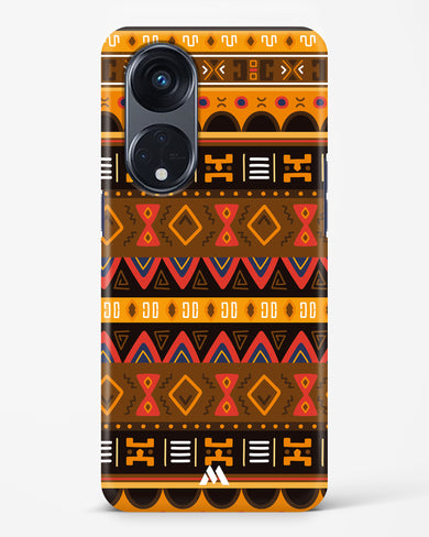 Aztec Array Hard Case Phone Cover (Oppo)