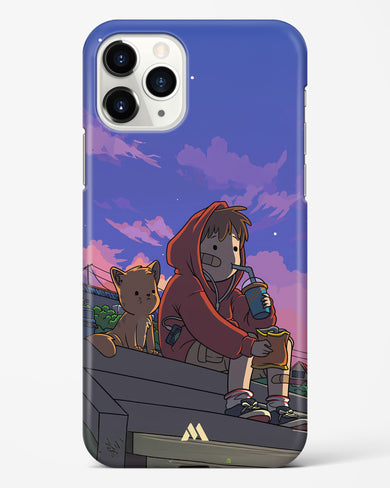 Anime Boy Lo Fi Hard Case Phone Cover (Apple)