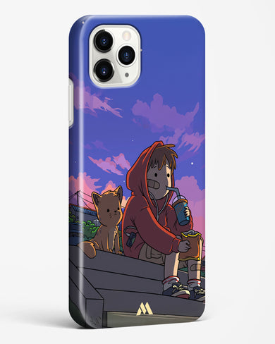 Anime Boy Lo Fi Hard Case Phone Cover (Apple)