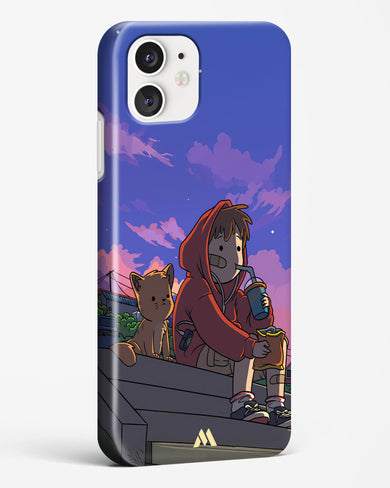 Anime Boy Lo Fi Hard Case Phone Cover (Apple)