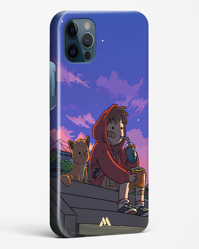 Anime Boy Lo Fi Hard Case Phone Cover (Apple)