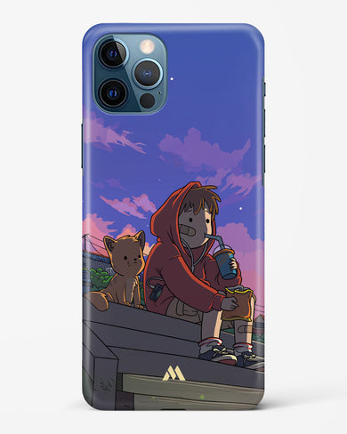 Anime Boy Lo Fi Hard Case Phone Cover (Apple)