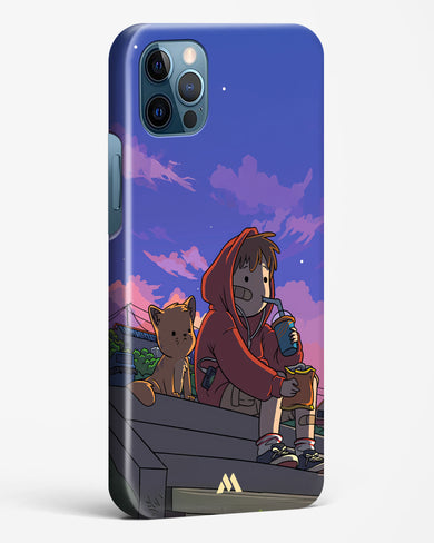 Anime Boy Lo Fi Hard Case Phone Cover (Apple)