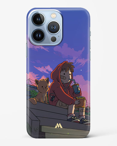 Anime Boy Lo Fi Hard Case Phone Cover (Apple)