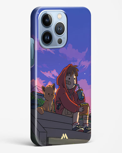 Anime Boy Lo Fi Hard Case Phone Cover (Apple)